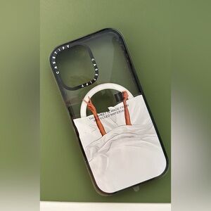 Casetify Transparent iPhone 17 Case - Coffee in Bed Design